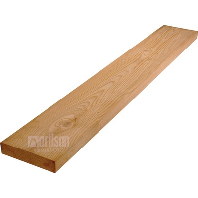Plotovky dřevěné rovné, sibiřský modřín 20x90x900, kvalita AB