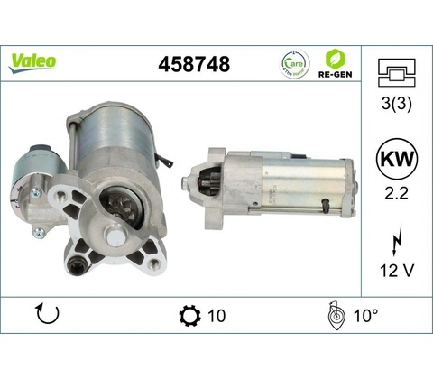 Startér VALEO 458748