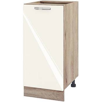 Image 1 of ИРИМ Долен кухненски шкаф Сити АРФ-Крийм гланц-11-21 40 см