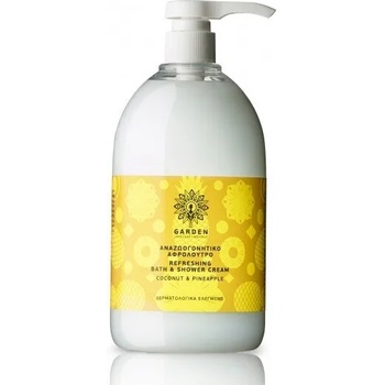 GARDEN Кремообразен душ гел Кокос § Ананас, Garden Refreshing Bath Shower Cream Coconut Pineapple 1 lt