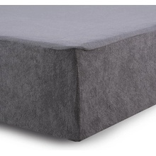 XPOSE Froté nepropustný chránič matrace tmavě šedý 90x200