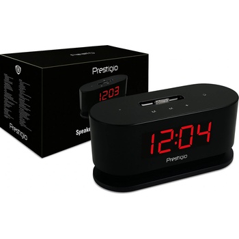 Prestigio PIS2 - Digitální budík a FM rádio s velkým LED displejem