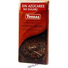 Torras Hořka s kakaovými boby 75 g