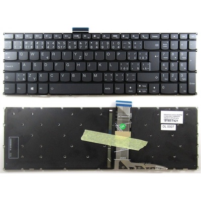 česká klávesnice Lenovo IdeaPad 3 15ADA6 5 15ALC05 5 15ARE05 5 15IIL05 5 15ITL05 šedá CZ/SK podsvit