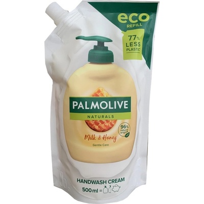 Palmolive Naturals Milk & Honey tekuté mydlo náhradní náplň 500 ml