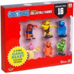 PMI Gang Beasts Collectible Figures - 8 Pack Deluxe Box -including 2 Rare Hidden Characters (s1) (random) (gb2070)