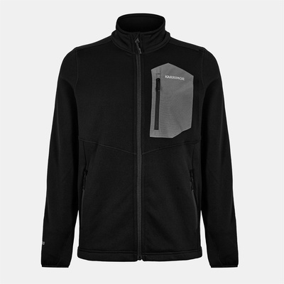 Karrimor Поларено горнище с цип Karrimor Men's Helium Full Zip Fleece - Black