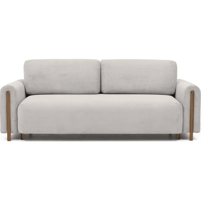 Eltap Бежов разтегателен диван с място за съхранение от рипсено кадифе 244 cm Arcadova - ELTAP (SO-ARC-OA-18JAR)