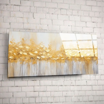 Art gift Стъклено АРТ пано - Листопад в злато