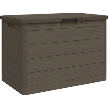 Градинска ракла, кафяв, 77, 5x44, 5x53 см, полипропилен