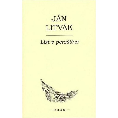 List v perzštine - Ján Litvák