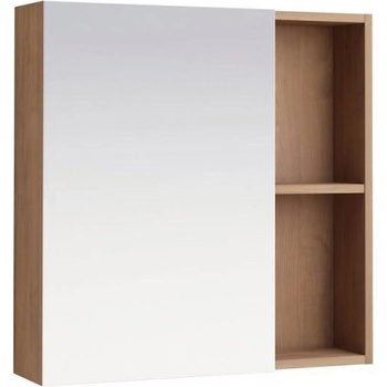 Inter Ceramic Огледален шкаф за баня DI LEGNO 6060-14, Inter Ceramic, LED осветление, PVC, 60х60х14см (6060-14)