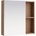 Inter Ceramic Огледален шкаф за баня DI LEGNO 6060-14, Inter Ceramic, LED осветление, PVC, 60х60х14см (6060-14)