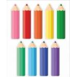 LearnHow Decorations - colored pencils 9pcs