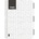 STREET Тетрадка Street Pad, А5, спирала, PP, 100 листа, МК, white (30658-А-WHITE)