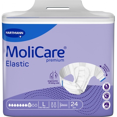 MoliCare Premium Elastic L 24 ks – Hledejceny.cz