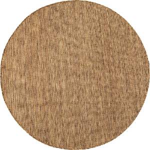 Ayyildiz Кафяв кръгъл килим за открито и закрито ø 80 cm Mira 1450 - Ayyildiz Carpets (MIRA80801450BROWN)