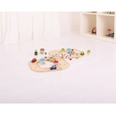 Bigjigs Dřevěná autodráha osmička