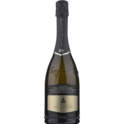 Cantina La Salute Zatér Prosecco Superiore Valdobbiadene DOCG extra dry biele 0,75 l