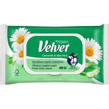 Velvet Harmanček & Aloe Vera 42 ks