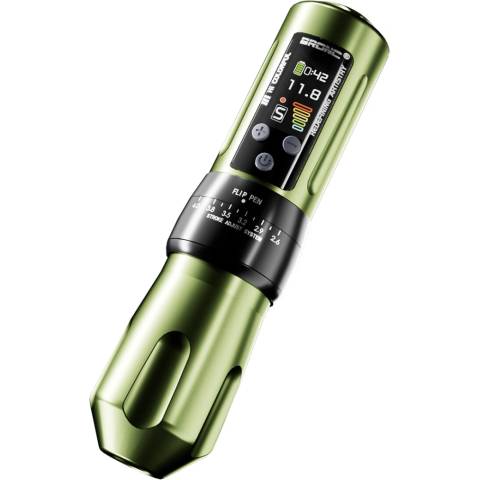 HUMMINGBIRD - BRONC X2 WIRELESS TATTOO PEN - ARMY GREEN od 305 Kč ...