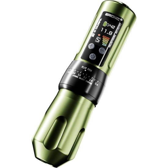 HUMMINGBIRD - BRONC X2 WIRELESS TATTOO PEN - ARMY GREEN od 305 Kč ...