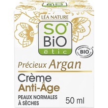 LÉA NATURE SO BiO étic Argan denní krém proti stárnutí 50 ml