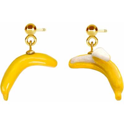 Sculp Litovský Ateliér Aglea Keramické náušnice BANANA 15288134500738