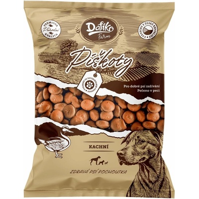 Dafíko Dentos piškoty s kachním masem 300 g