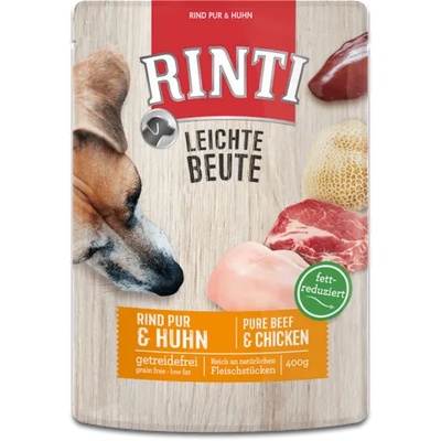 RINTI Pur - Пауч за кучета от чисто говеждо и пилешко 400 гр