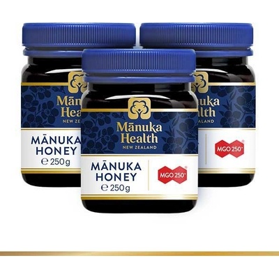 Manuka Květové Medy MGO™ 250+ 3 x 250 g