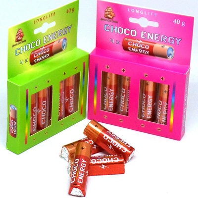 Fikar Choco Energy Čokoládové baterky 40 g