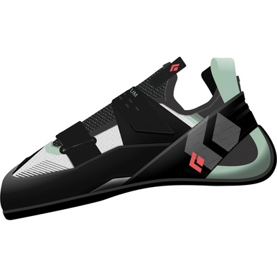 Black Diamond Дамски обувки с велкро Black Diamond Women's Momentum Climbing Shoes Climbing shoes - Foam Green / Alloy - размер 35 (EU) (301-0968-0111)