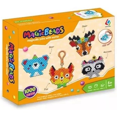 Man Yuk Toys Комплект за създаване на ключодържатели с диви животни модели (8231)