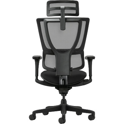 Ергономичен стол ergohuman ioo budget 2 - черна рамка - черен (b3520680)