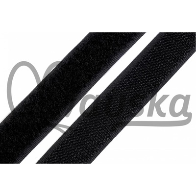 Suchý zip 16MM ČERNÝ