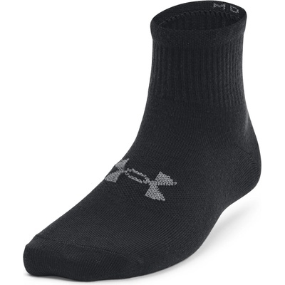 Under Armour Чорапи Under Armour Kids' Essential Quarter Trainers Socks - Black
