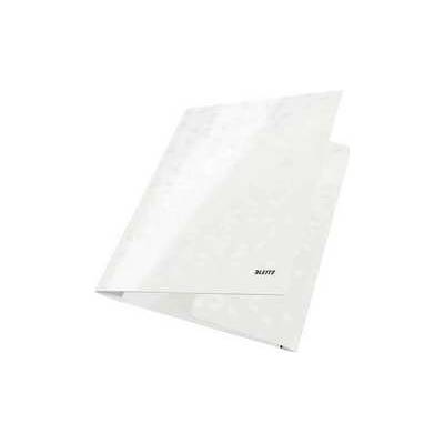 LEITZ Elastické dosk biele A4
