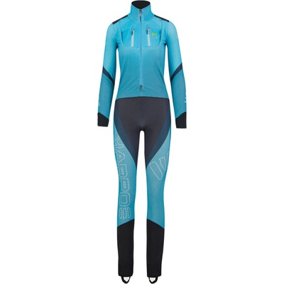 Karpos Race Evo dámska kombinéza blue atoll/vulcan