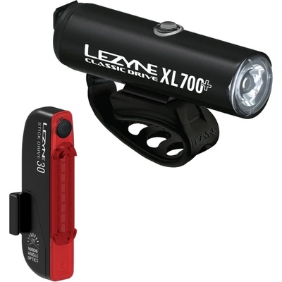 Lezyne Classic Drive XL 700+ Stick Drive set černé