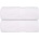 vidaXL Кърпи за баня FROGN 2 бр. Бели 15x21 см 360 г/м2 (136637)