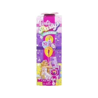 Barbie party unboxed narodeninová sada so psíkom