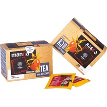 Plody Gruzie MANNA gruzínsky Čierný čaj so šípkou porciovaný 20 ks