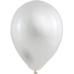 Globos Festival БАЛОНИ 100 БР. 12" - 30 СМ 303 МЕТАЛИК БЯЛ