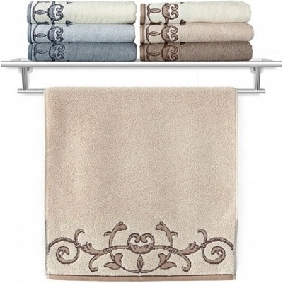 Veba Ručník Terry Barocco 034/08 smetanová 50x100 cm