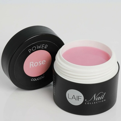 Laif kaučukový Uv Led gel power rose 30ml