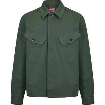 KENZO Men's Overshirt - Dark Khaki