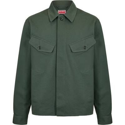 KENZO Men's Overshirt - Dark Khaki