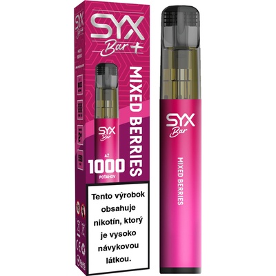 SYX Bar Mixed Berries 20 mg 1000 poťahov