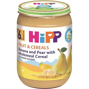 Image 1 of HiPP Био Пълнозърнеста каша с круши 190 гр. - 6+ месеца